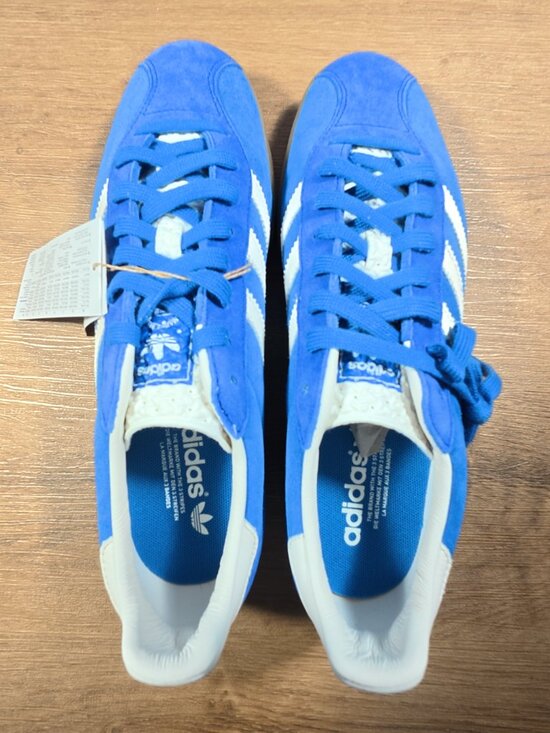 Adidas Gazelle Indoor Pro IH1086 Power Blue Suede Low Top Sneakers US 9 In Stock main image 4